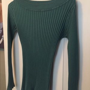 Teal sweater
